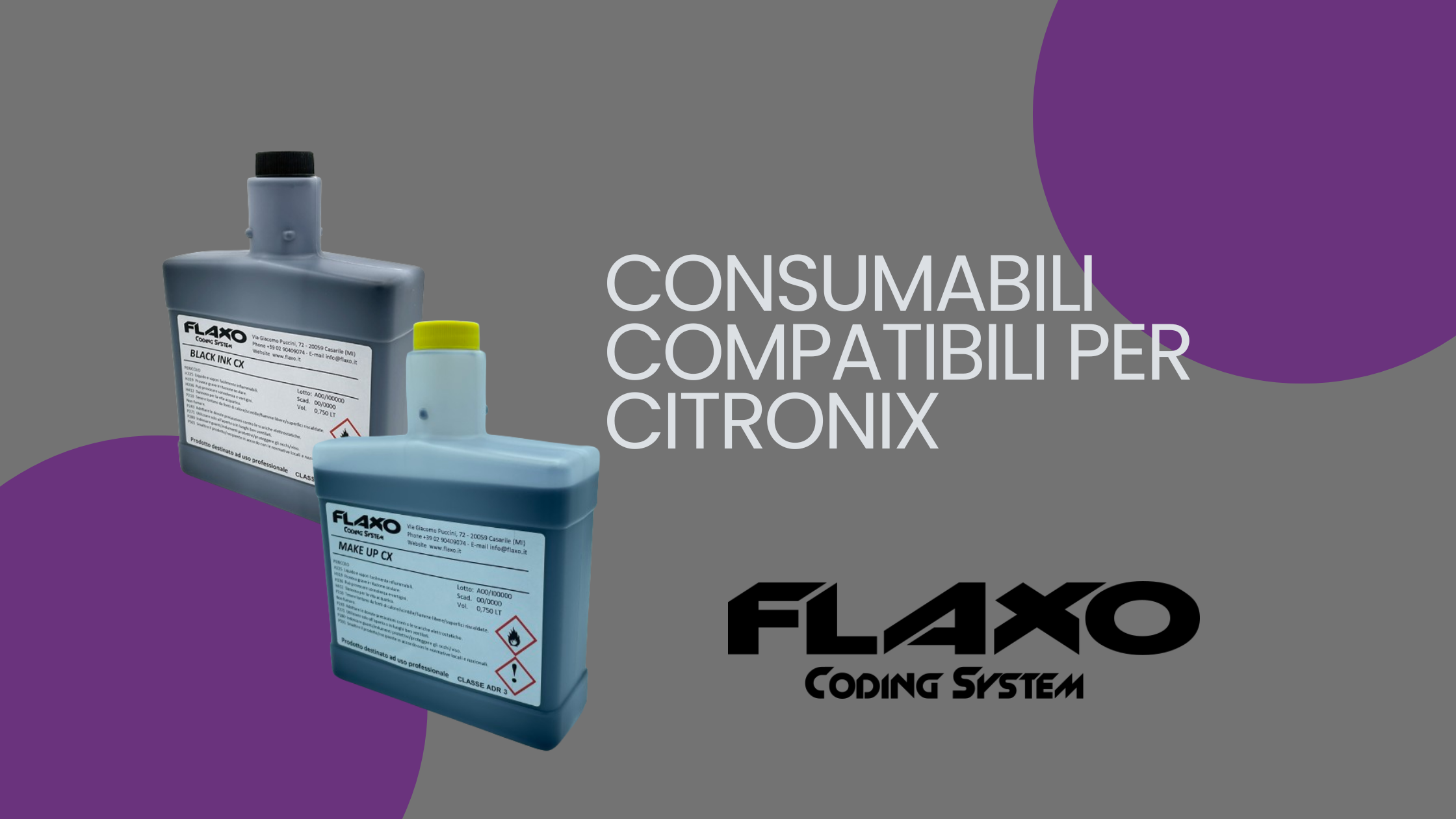 Consumabili compatibili per Citronix